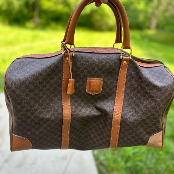 Celine macadam leather duffle. Excellent condition with lock and key! - Picture 1 of 14